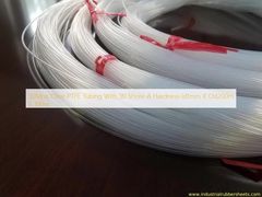 30Mpa Clear PTFE Tubing With 90 Shore A Hardness Id1mm X Od200m X 100m