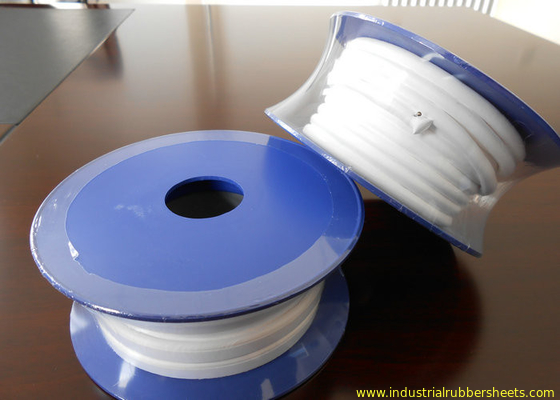 FDA Grade PTFE Gasket Tape with 30-70 Shore A Hardness and -168°C to +280°C Working Temperature for Chemical Resistance