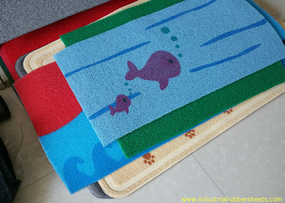 15 mm x 1.22m x 8 Solid Backing PVC Coil Mat , PVC Coil Carpet