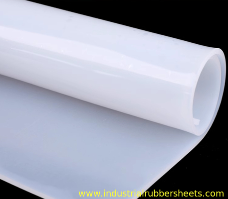 7.5-12.0Mpa Tensile Strength Silicone Rubber Sheet 3mm 0.1-3.6m Width for Industrial Applications