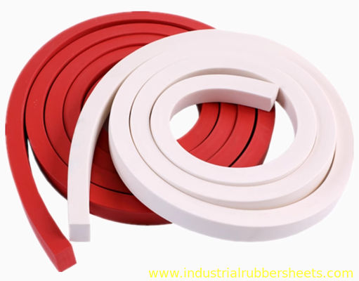 High Temperature Resistant Silicone Sponge Extrusion with Good Wear Resistance and Tensile Strength 100-200psi