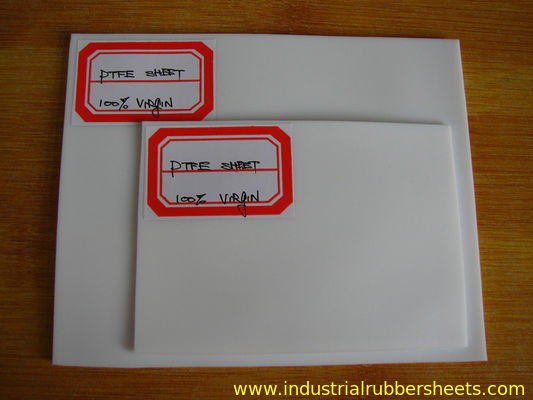 White / Black 100% Virgin PTFE Sheet 3A3001 Tensile Strength 20-30Mpa