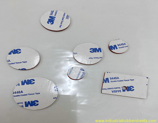 10-40 Shore A Silicone Foam Gasket Tape 200psi Tensile Strength