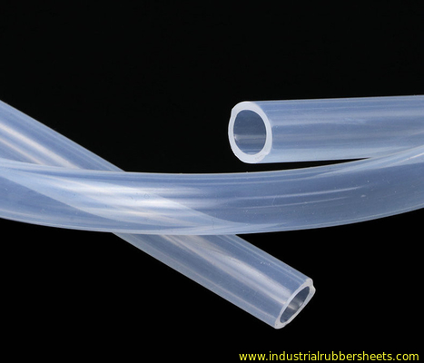 Đùn ống silicone bề mặt mịn được gia cố cho nước và không khí