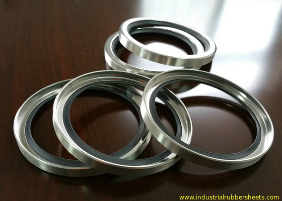 PTFE SS Shaft Oil Seal Single Double Lips 40m/s Speed