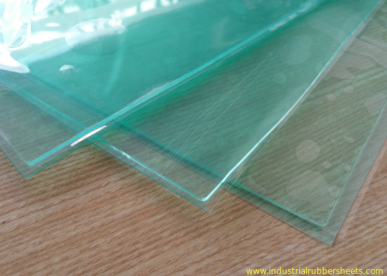 Super Soft Transparent Silicone Cao su tấm 1.2mm 10 Shore A, Silicon Pad