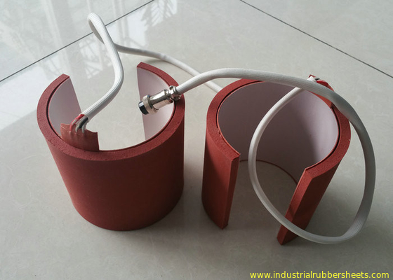 Bộ đệm sưởi cao su silicone linh hoạt và tùy biến cho bất kỳ điện áp AC hoặc DC nào