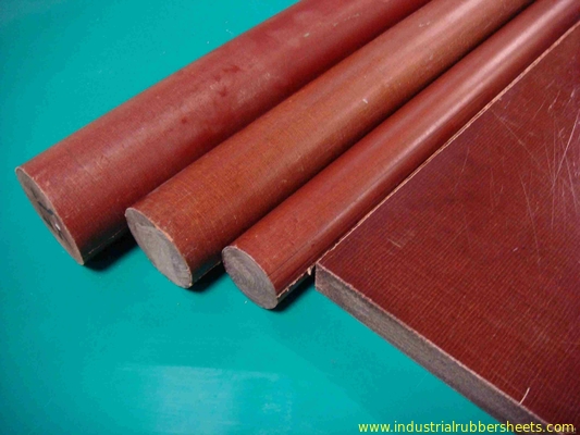 Thanh bông cách nhiệt Bakelite / Thanh phenolic nâu 1,25-1,40g / Cm3