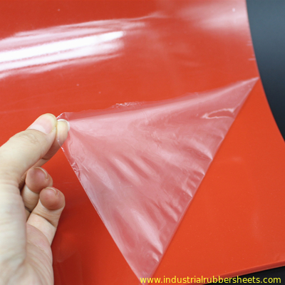 Tấm cao su silicone dày 3 mm màu đỏ không có mùi cấp thực phẩm