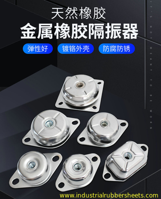 Chân gắn cao su chống rung có độ cứng cao