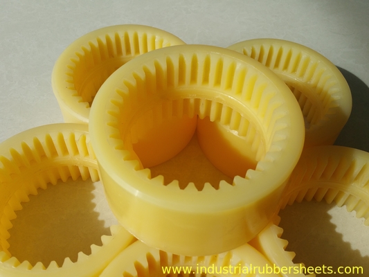 Kích thước tiêu chuẩn nối polyurethane màu vàng cho sử dụng công nghiệp