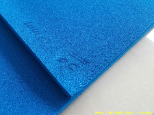 Màu xanh silicone Silicone tấm ấn tượng vải