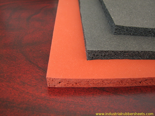 Double Sides Impression Vải Tấm xốp silicone, Tấm xốp silicon cách nhiệt