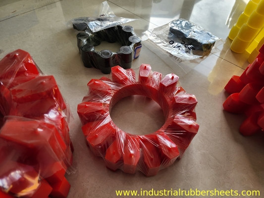 70-98Shore Một tấm cao su công nghiệp để hấp thụ rung động và chống dầu cao
