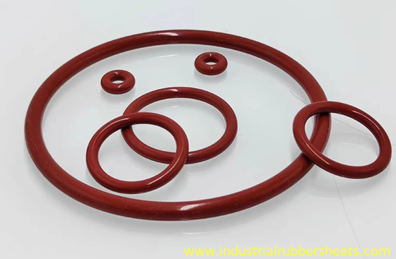 Thức ăn silicone O Ring 60 Shore A -30°C đến +200°C