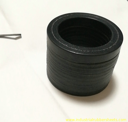 Bề mặt nhẵn cao su Silicone Vòng đệm Vee Seal Màu đen Toàn bộ Khuôn