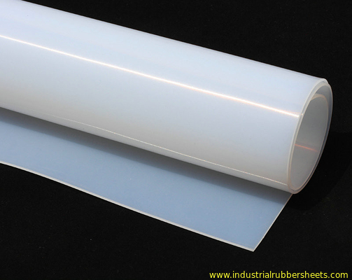 1.25g / m3 Độ dày 1.0 - 6.0mm Tấm silicone, Cuộn silicone, Màng silicone