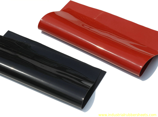 Tấm silicone màu đỏ, đen, cuộn silicone có kích thước 1-10mm X 1,2m X 10m