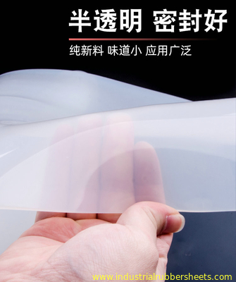 Bảng cao su silicone cấp thực phẩm 1,25g/cm3 mật độ 350%