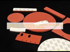 Máy giặt cao su silicone tế bào khép 10-40 Shore A Độ cứng 0.5-1.0g/Cm3 mật độ
