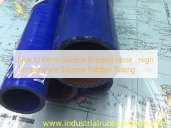 Blue Id 6 mm Silicone Braided Hose, Ống cao su silicone nhiệt độ cao