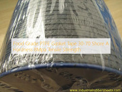 Băng keo ron PTFE cấp thực phẩm, độ cứng 30-70 Shore A, độ bền kéo 8Mpa