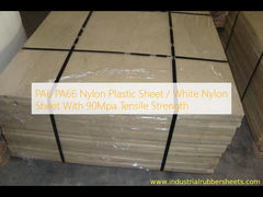 Tấm nhựa Nylon PA6 PA66 / Tấm Nylon trắng với độ bền kéo 90Mpa