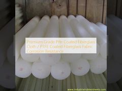 Ptfe lớp cao lớp phủ vải sợi thủy tinh / PTFE phủ vải sợi thủy tinh chống ăn mòn