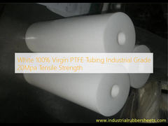 Ống PTFE nguyên chất 100% màu trắng, cấp công nghiệp, độ bền kéo 20Mpa