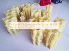 Sắt polyurethane SBT màu vàng, SBR SBT nối nhện đàn hồi