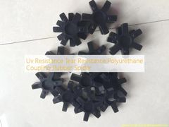 Kháng tia cực tím Kháng rách Kháng rách Polyurethane Coupling Rubber Spider