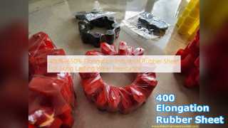 Tấm cao su công nghiệp: Độ giãn dài và chống mài mòn 400%