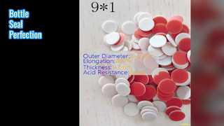 Máy giặt silicone PTFE cho chai niêm phong nhiệt độ cao