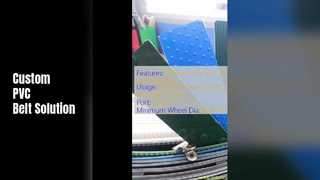 Băng tải PVC thực phẩm Chiều dài tùy chỉnh