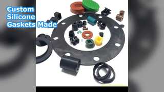 Vòng đệm silicon tùy chỉnh được sản xuất theo đơn đặt hàng