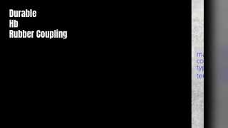 Khớp nối cao su Hb Độ bền kéo cao 8-12Mpa