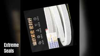 Phớt hóa chất đóng gói than chì PTFE Nhiệt độ cực cao