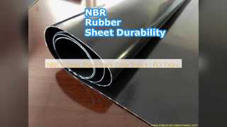 Tấm cao su NBR chèn vải đen