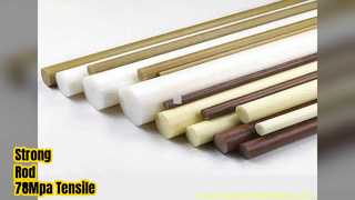 Thanh nylon mạnh mẽ Hiệu suất điện độ bền kéo 78Mpa