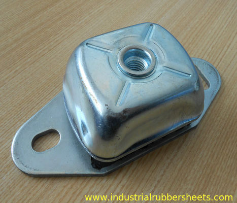 Smooth Surface Marine Rubber Shock Mounts with 40-80 Shore A Hardness and -40°C to +120°C Working Temperature