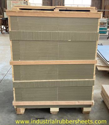 1m-2m Width Flame Retardant High Temperature Rubber Sheet Reinforced with 1PLY Glassfiber Or Aramid Fabric