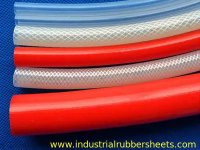 6mm ID High Temperature Silicone Braided Hose with Customizable Size for Industrial Applications