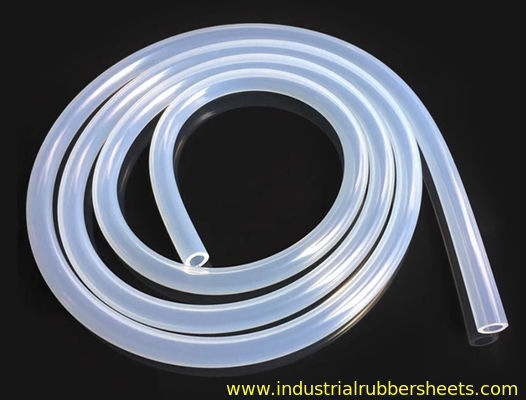 Heat Resistant Silicone Tube and Rubber Sleeve with Smooth Surface and Customizable Sizes