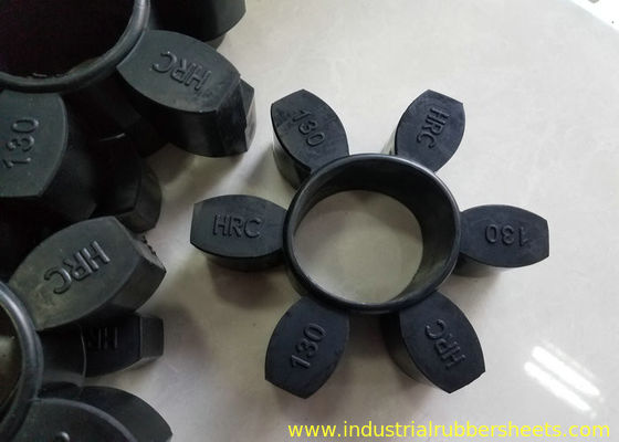 Black HRC Type Polyurethane Coupling with 8Mpa Tensile Strength and High Wear Resistance