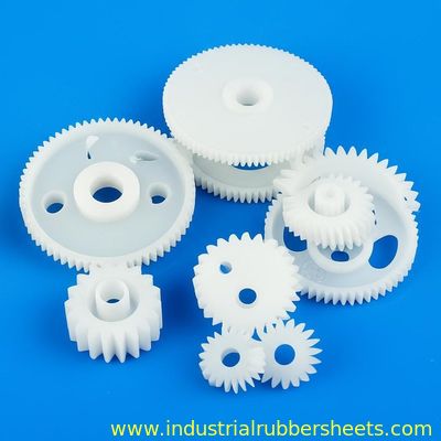 Precision CNC Machined Plastic Gear and Bush with Customizable Size for Industrial Applications