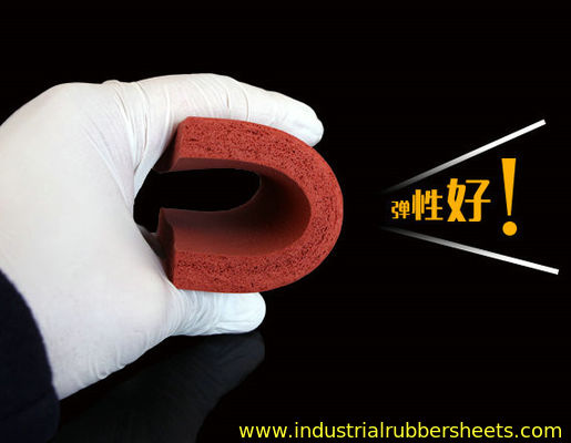 1.5-50mm Thickness Close Cell Silicone Sponge Sheet High Temperature Resistant Silicone Foam Sheet