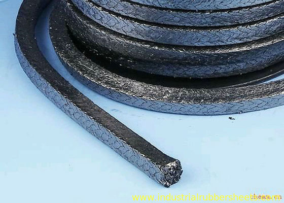 Cao su PTFE Vật liệu Đóng gói / Nguyên liệu Graphite tinh khiết Đóng gói Nhâu