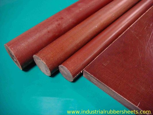 Thanh bông cách nhiệt Bakelite / Thanh phenolic nâu 1,25-1,40g / Cm3