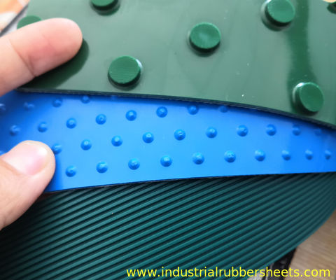 1 Ply Green PVC Conveyor Belt for Tobacco Making and Industrial Applications