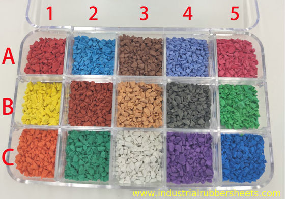 70 Shore A Granules cao su EPDM màu cứng với 18% EPDM và chống tia UV